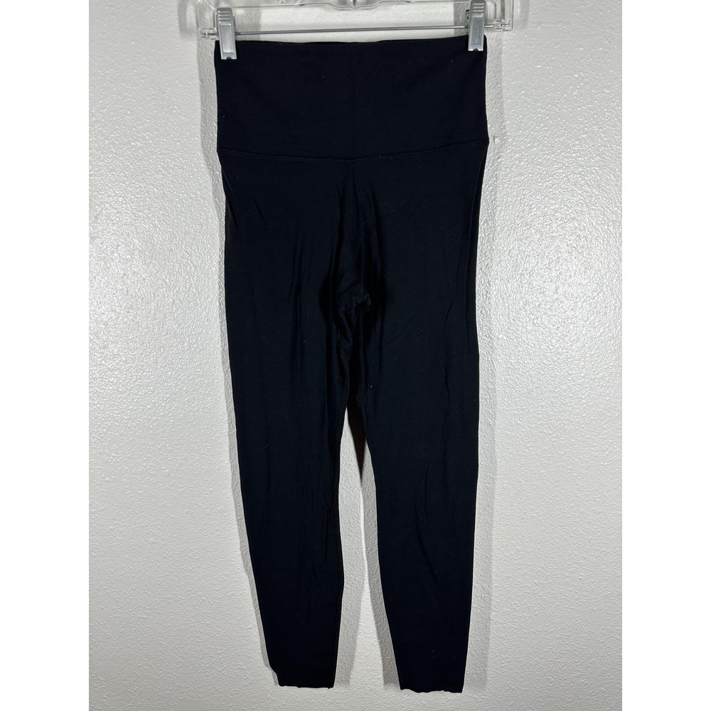 Nike Dri-FIT Leggings Womens Small Black High Rise Cropped Yoga Athletic Pants